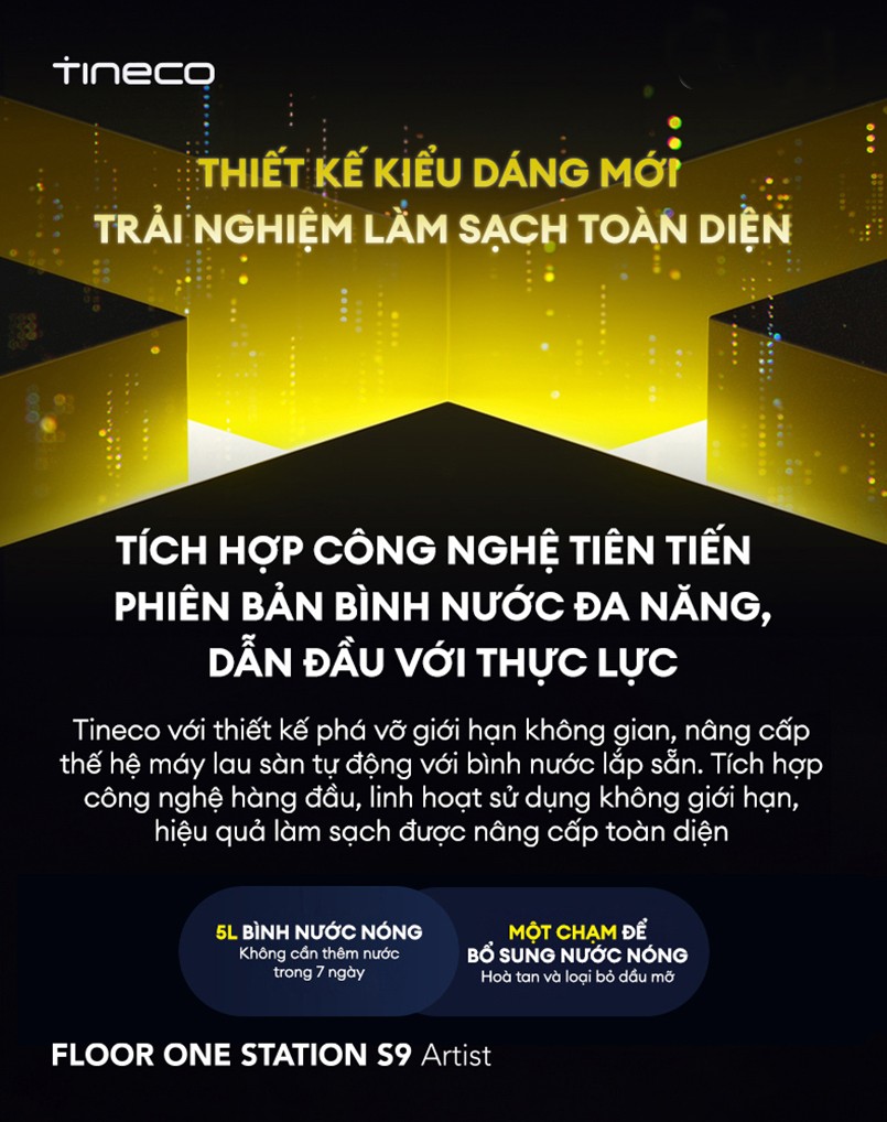 Công nghệ lưỡi gạt StreakFree Tineco S9 Artist
